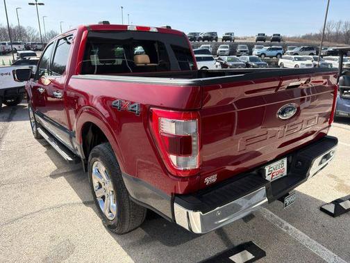 Rapid Red Metallic Tinted Clearcoat 2023 Ford F-150 Lariat