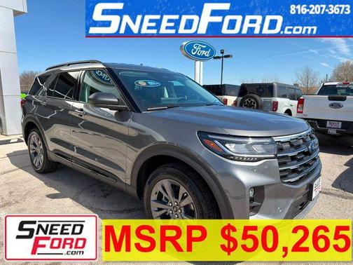 Carbonized Gray Metallic 2026 Ford Explorer Active