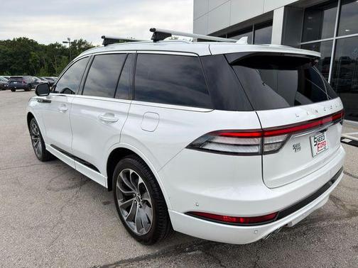 Pristine White Metallic Tri-Coat 2023 Lincoln Aviator Grand Touring AWD