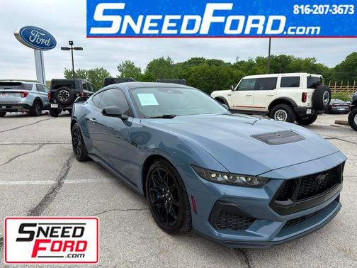 Vapor Blue Metallic 2024 Ford Mustang GT Premium