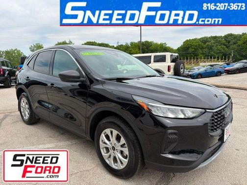Agate Black Metallic 2024 Ford Escape Active