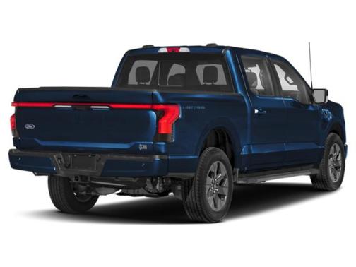 Antimatter Blue Metallic 2024 Ford F-150 Lightning LARIAT