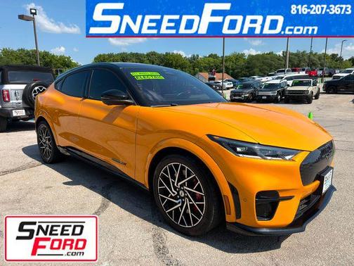 Cyber Orange Metallic Tricoat 2021 Ford Mustang Mach-E GT