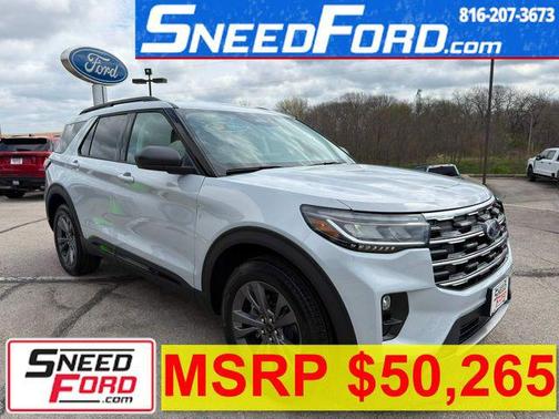 White 2026 Ford Explorer Active