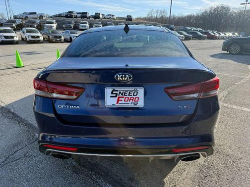 Horizon Blue 2018 Kia Optima SX Turbo
