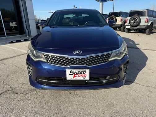 Horizon Blue 2018 Kia Optima SX Turbo