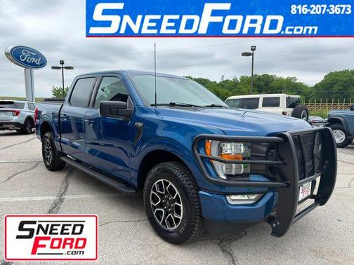 Atlas Blue Metallic 2023 Ford F-150 XLT