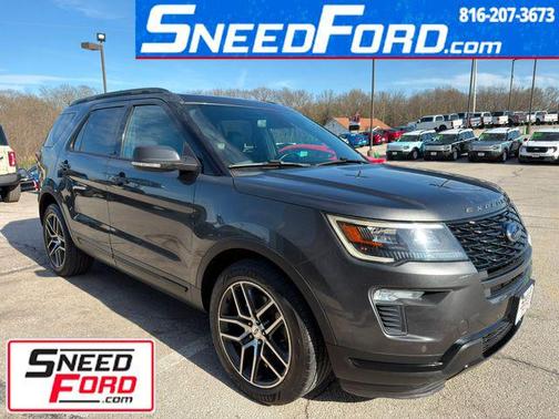 Magnetic Metallic 2018 Ford Explorer Sport