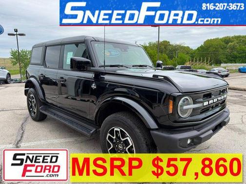 Shadow Black 2026 Ford Bronco Outer Banks