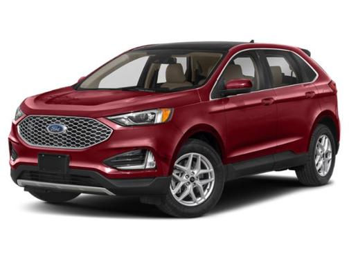 Rapid Red Metallic Tinted Clearcoat 2024 Ford Edge SEL