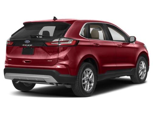 Rapid Red Metallic Tinted Clearcoat 2024 Ford Edge SEL