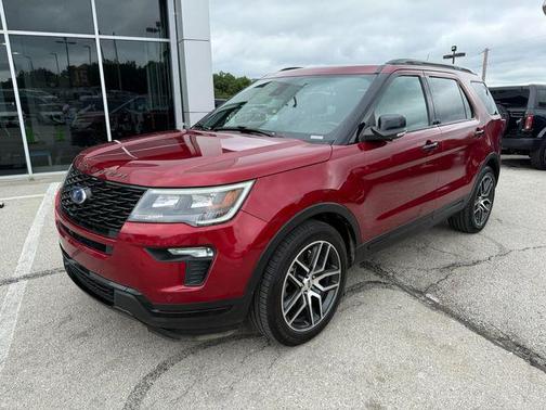 Ruby Red Metallic Tinted Clearcoat 2019 Ford Explorer Sport