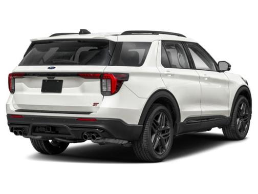 Star White Metallic Tri-Coat 2025 Ford Explorer ST