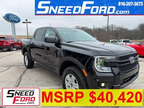 Shadow Black 2026 Ford Ranger XL