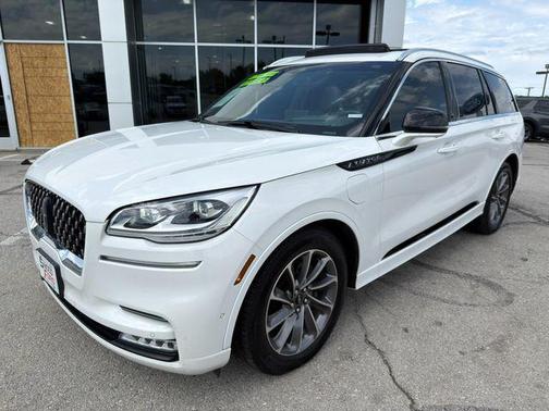 Pristine White Metallic Tri-Coat 2020 Lincoln Aviator Grand Touring AWD