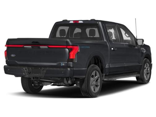 Agate Black Metallic 2024 Ford F-150 Lightning LARIAT