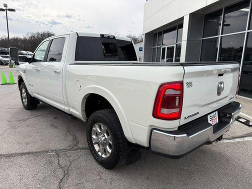 Pearl White 2019 RAM 2500 Laramie Crew Cab 4x4 6'4' Box