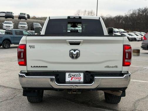 Pearl White 2019 RAM 2500 Laramie Crew Cab 4x4 6'4' Box