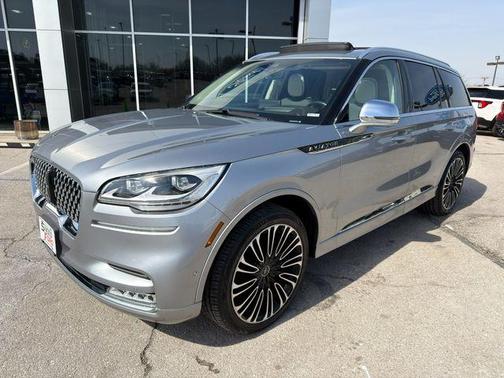 Silver Radiance Metallic 2020 Lincoln Aviator Black Label AWD