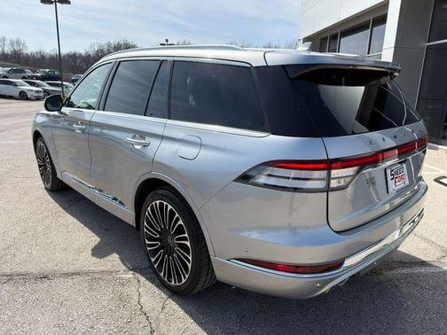 Silver Radiance Metallic 2020 Lincoln Aviator Black Label AWD