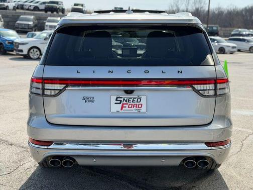 Silver Radiance Metallic 2020 Lincoln Aviator Black Label AWD