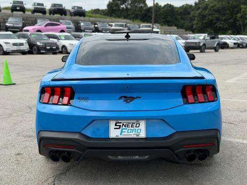 Grabber Blue Metallic 2025 Ford Mustang EcoBoost Premium