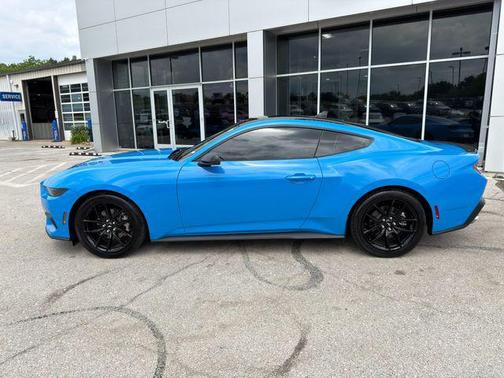 Grabber Blue Metallic 2025 Ford Mustang EcoBoost Premium