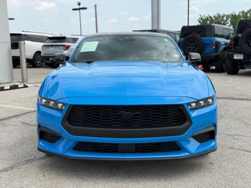 Grabber Blue Metallic 2025 Ford Mustang EcoBoost Premium