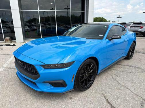Grabber Blue Metallic 2025 Ford Mustang EcoBoost Premium
