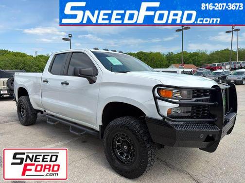 Summit White 2021 Chevrolet Silverado 1500 WT