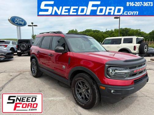 Rapid Red Metallic Tinted Clearcoat 2021 Ford Bronco Sport Big Bend