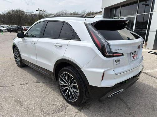 Crystal White Tricoat 2025 Cadillac XT4 Sport