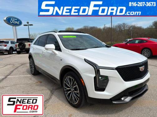 Crystal White Tricoat 2025 Cadillac XT4 Sport