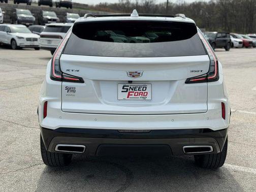 Crystal White Tricoat 2025 Cadillac XT4 Sport