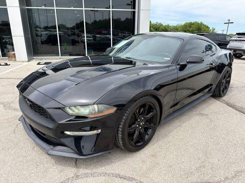Shadow Black 2020 Ford Mustang EcoBoost Premium