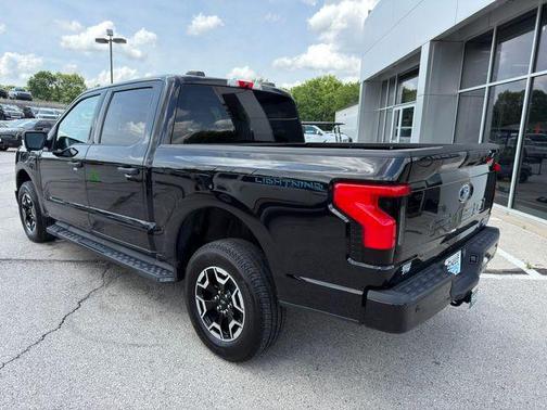 Agate Black Metallic 2023 Ford F-150 Lightning XLT