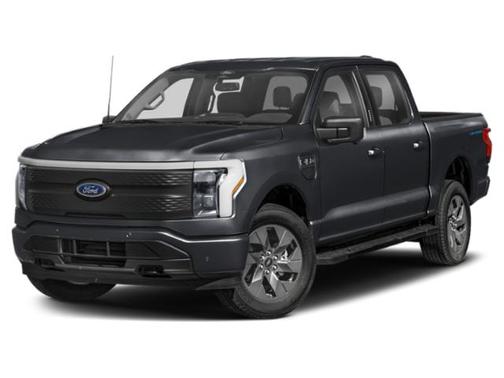 Agate Black Metallic 2023 Ford F-150 Lightning XLT