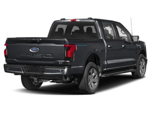 Agate Black Metallic 2023 Ford F-150 Lightning XLT