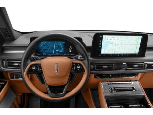 Infinite Black Metallic Clearcoat 2025 Lincoln Aviator Black Label AWD