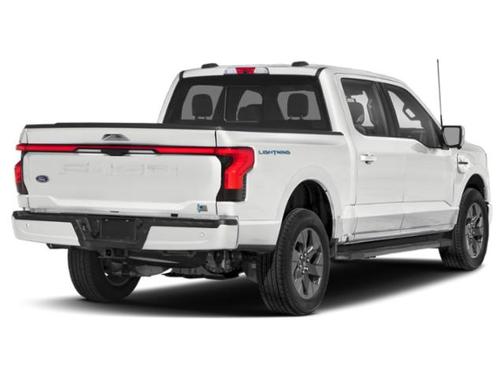 Oxford White 2023 Ford F-150 Lightning LARIAT