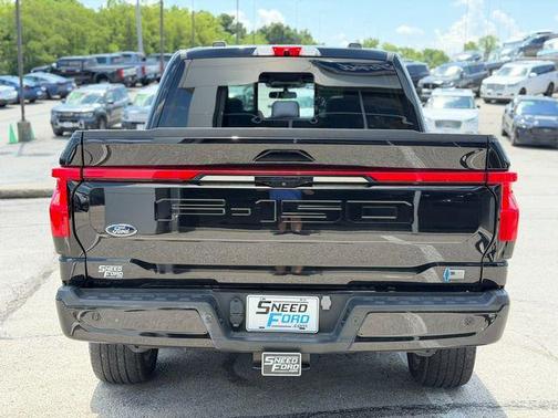 Agate Black Metallic 2023 Ford F-150 Lightning LARIAT