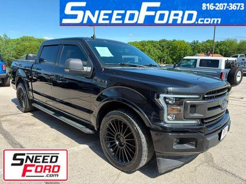 Agate Black Metallic 2019 Ford F-150 XLT