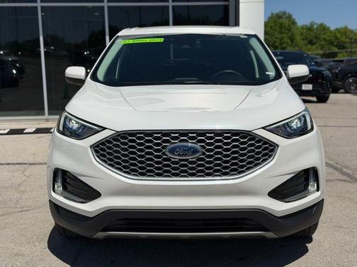 Star White Metallic Tri-Coat 2023 Ford Edge SEL