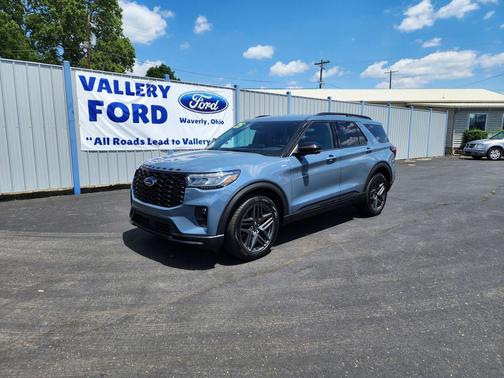 Vapor Blue 2025 Ford Explorer ST-Line