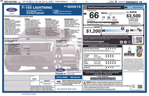 2025 Ford F-150 Lightning Platinum