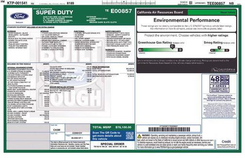 CARBONIZED GRAY 2026 Ford F-350 XL