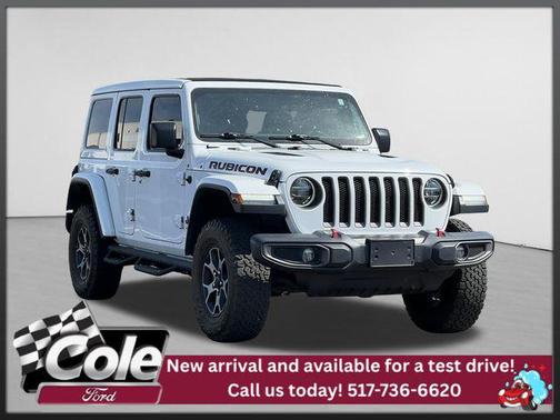 Bright White Clearcoat 2019 Jeep Wrangler Unlimited Rubicon