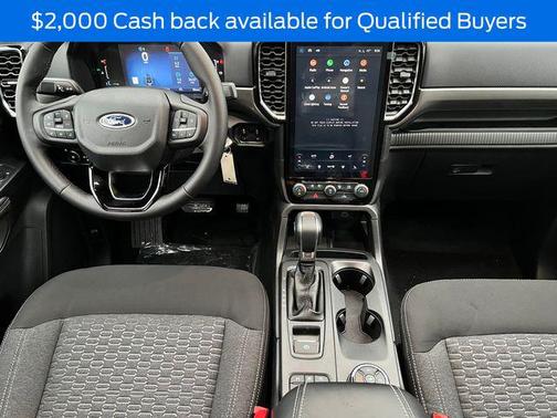 SHADOW BLACK 2025 Ford Ranger XLT