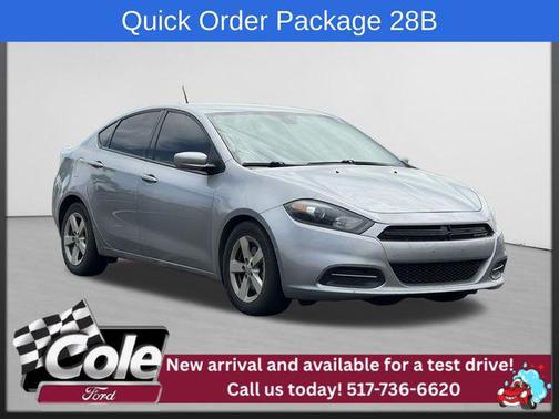 Billet Silver Metallic Clearcoat 2016 Dodge Dart SXT
