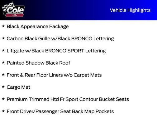 2025 Ford Bronco Sport Big Bend